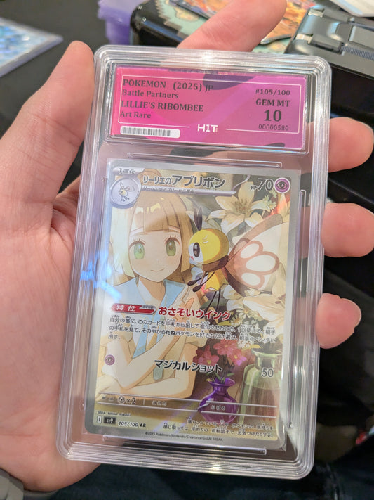 Lillie's Ribombee (JP) HIT GCC Graded 10 GEM MT