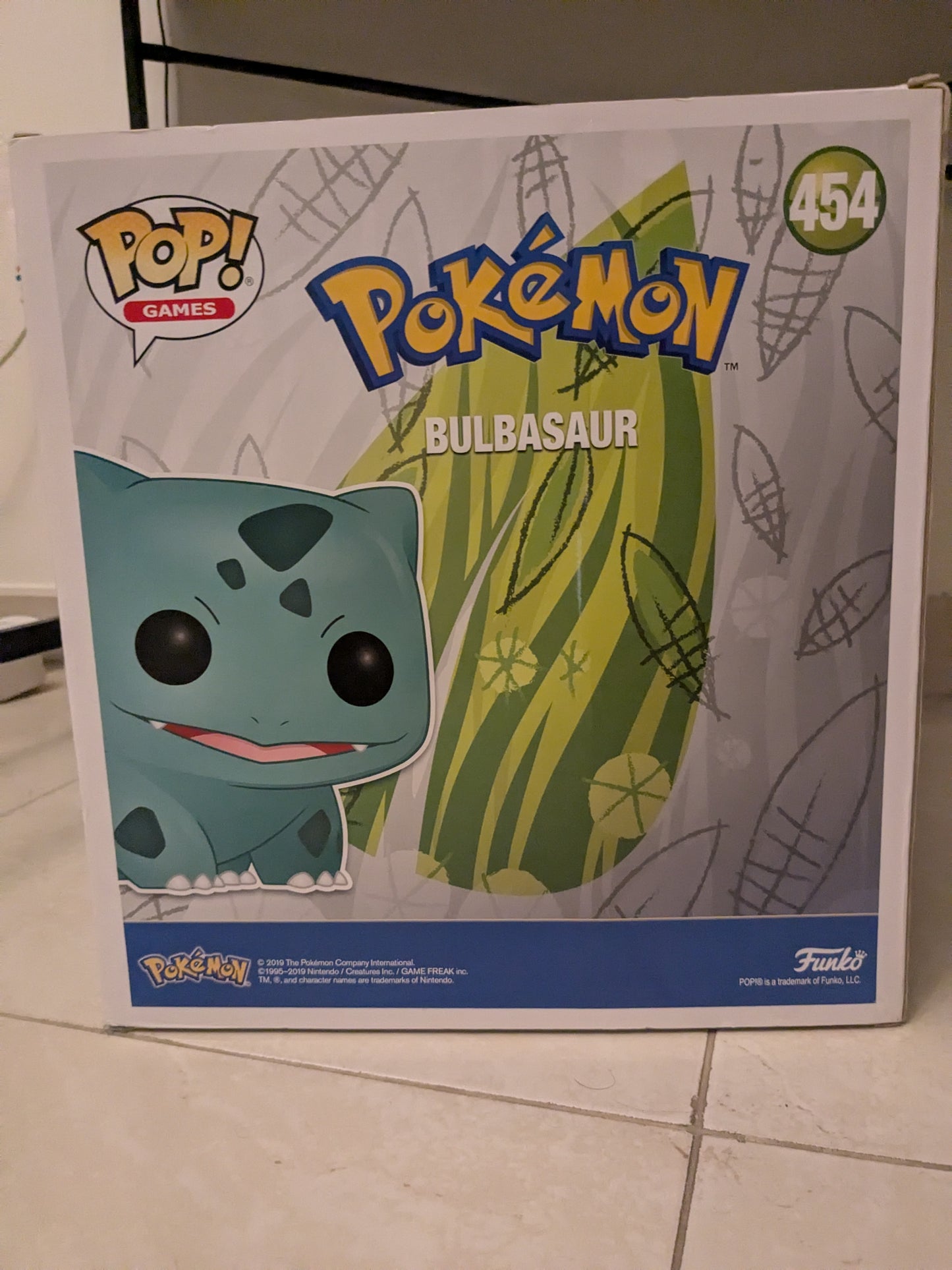 Giant Bulbasaur Funko Pop 454 Target Exclusive