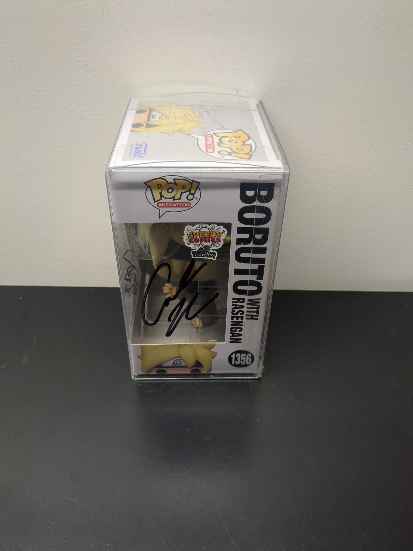 Boruto with Rasengan SIGNED by Amanda C Miller and Yuko Sanpei