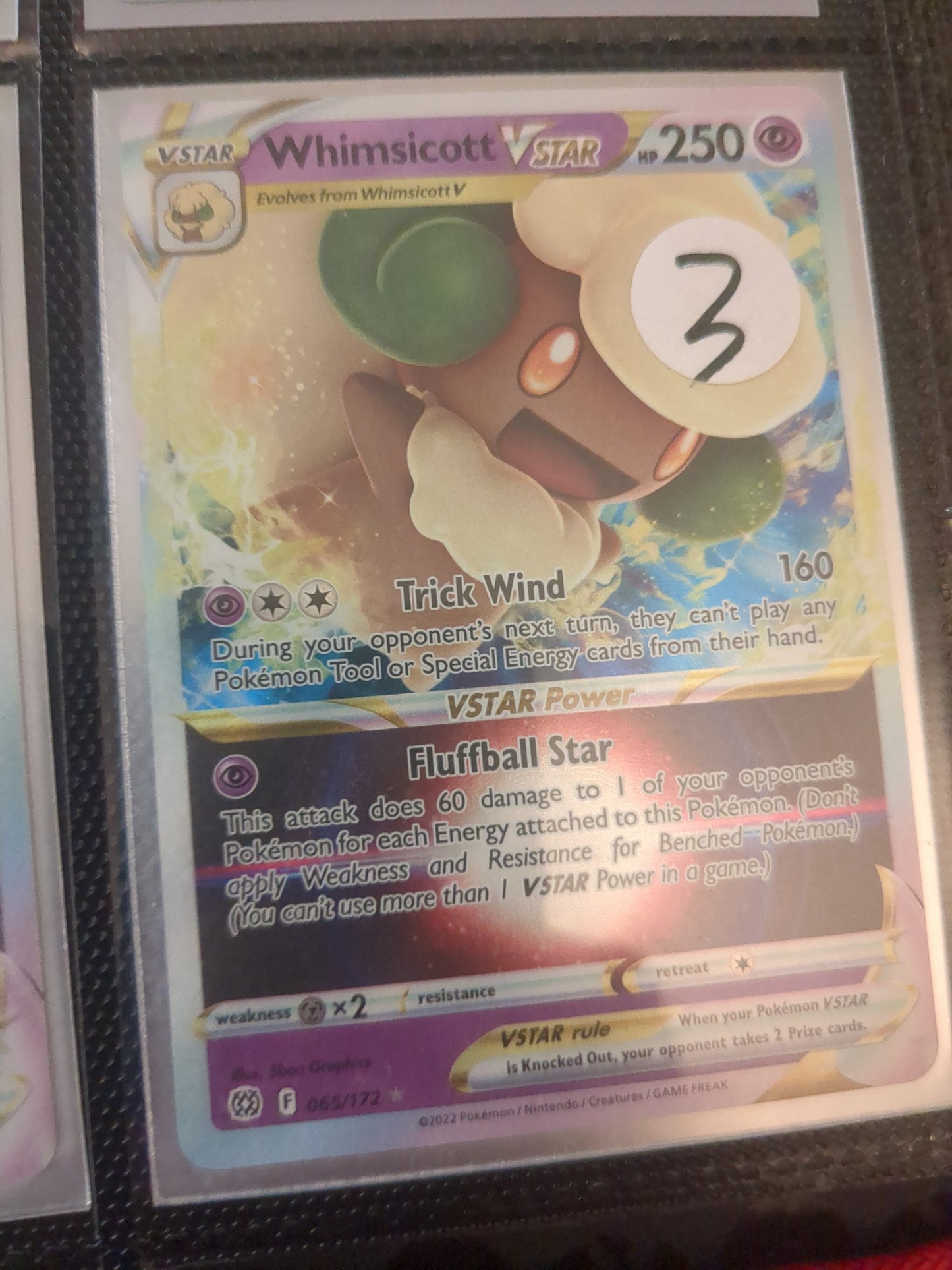 Whimsicott Vstar