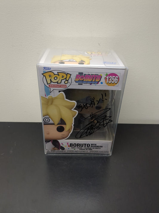 Boruto with Rasengan SIGNED by Amanda C Miller and Yuko Sanpei