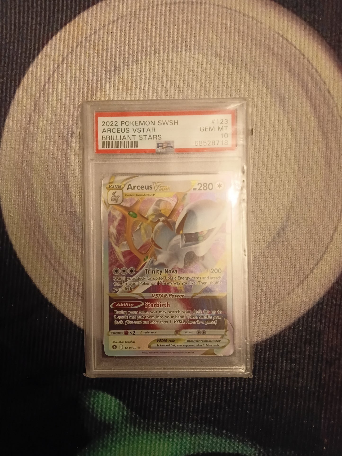 Arceus VSTAR PSA 10