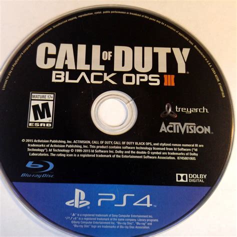 Call of Duty Black Ops III - Sony Playstation 4