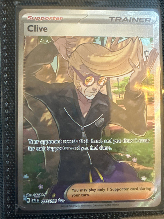 Clive full art trainer paf