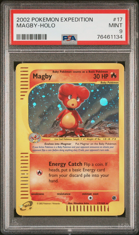 Magby - Holo PSA 9