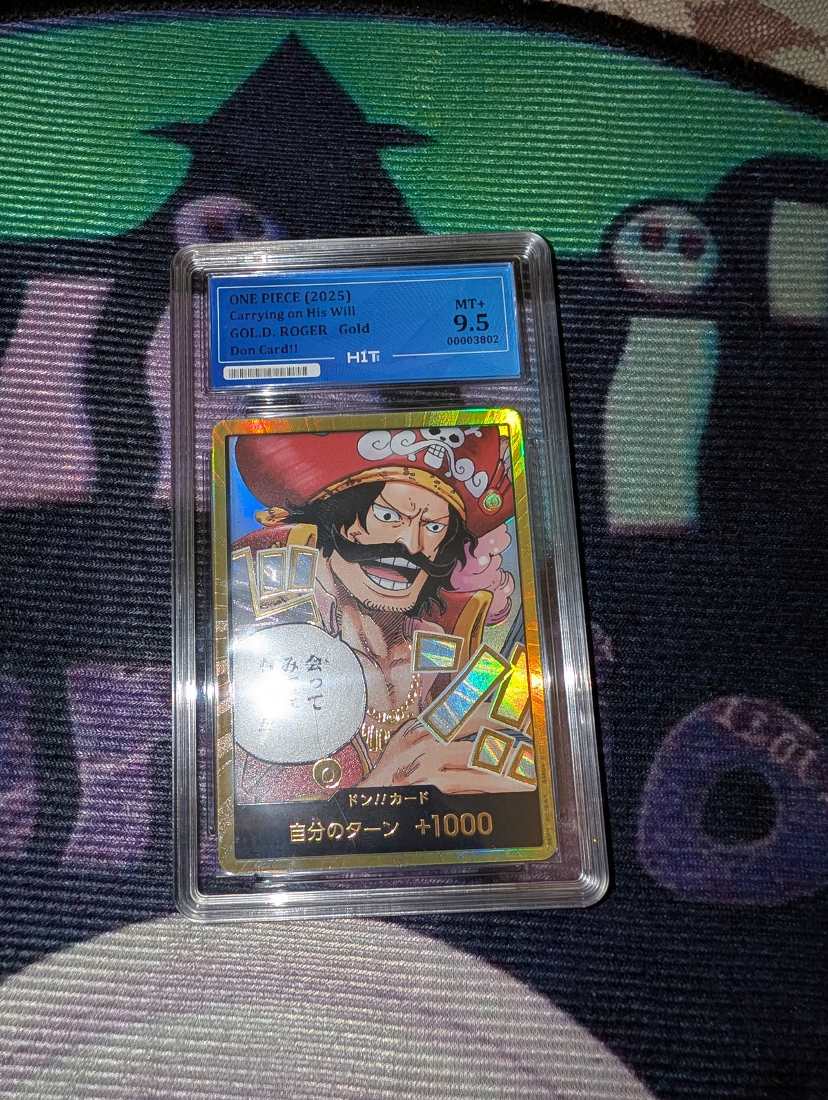 DON!! Card (Gol.D.Roger) (Gold) HIT GCC 9.5