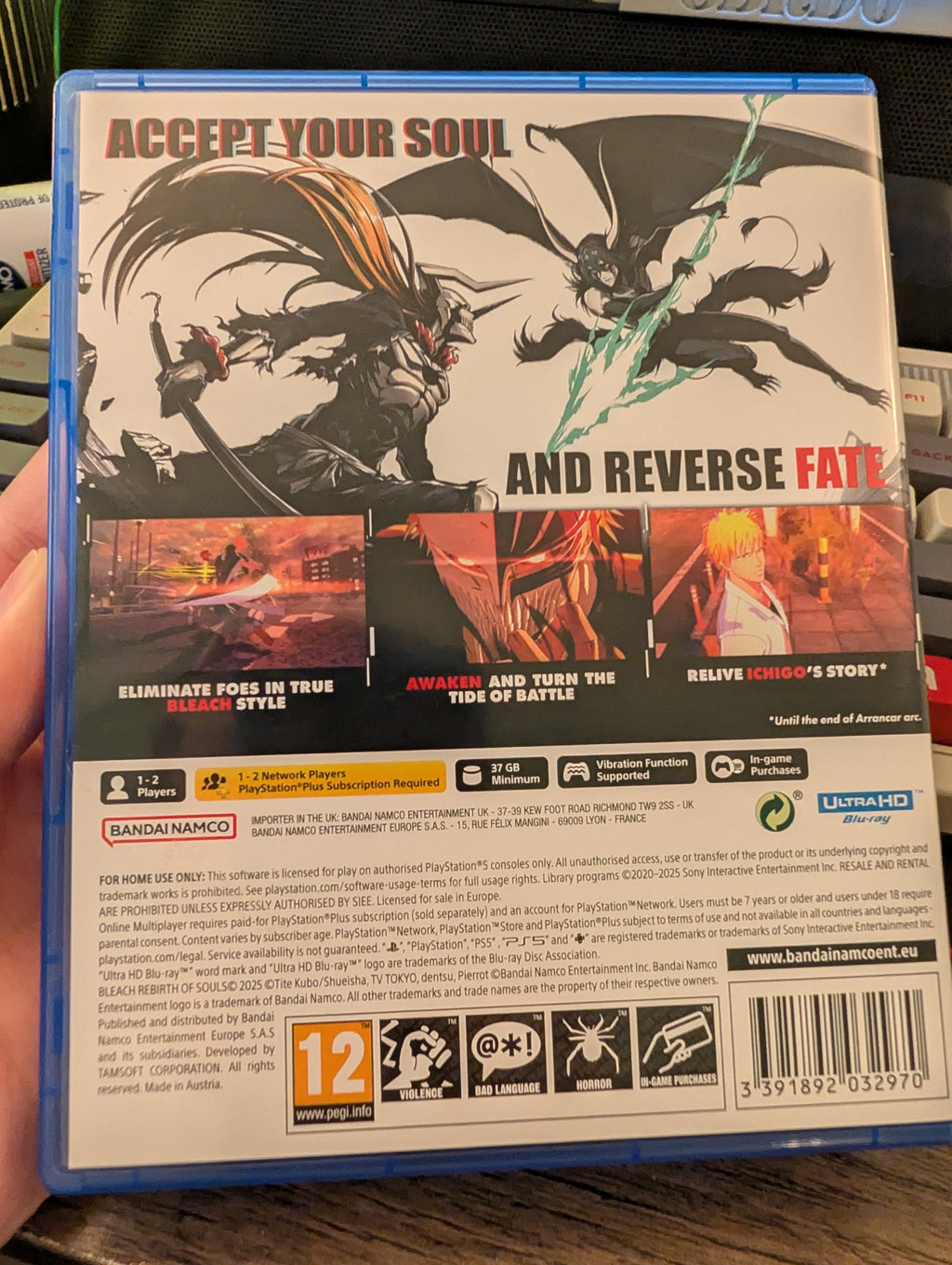 BLEACH: Rebirth of Souls - Sony PS5 - Complete in Box - PAL