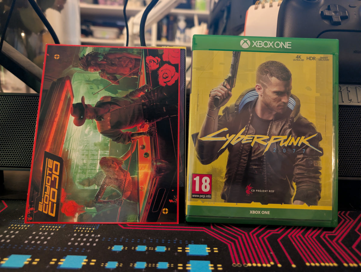 Cyberpunk 2077 (Comes with steelbook, post cards, and stickers) - Xbox One - PAL - CIB