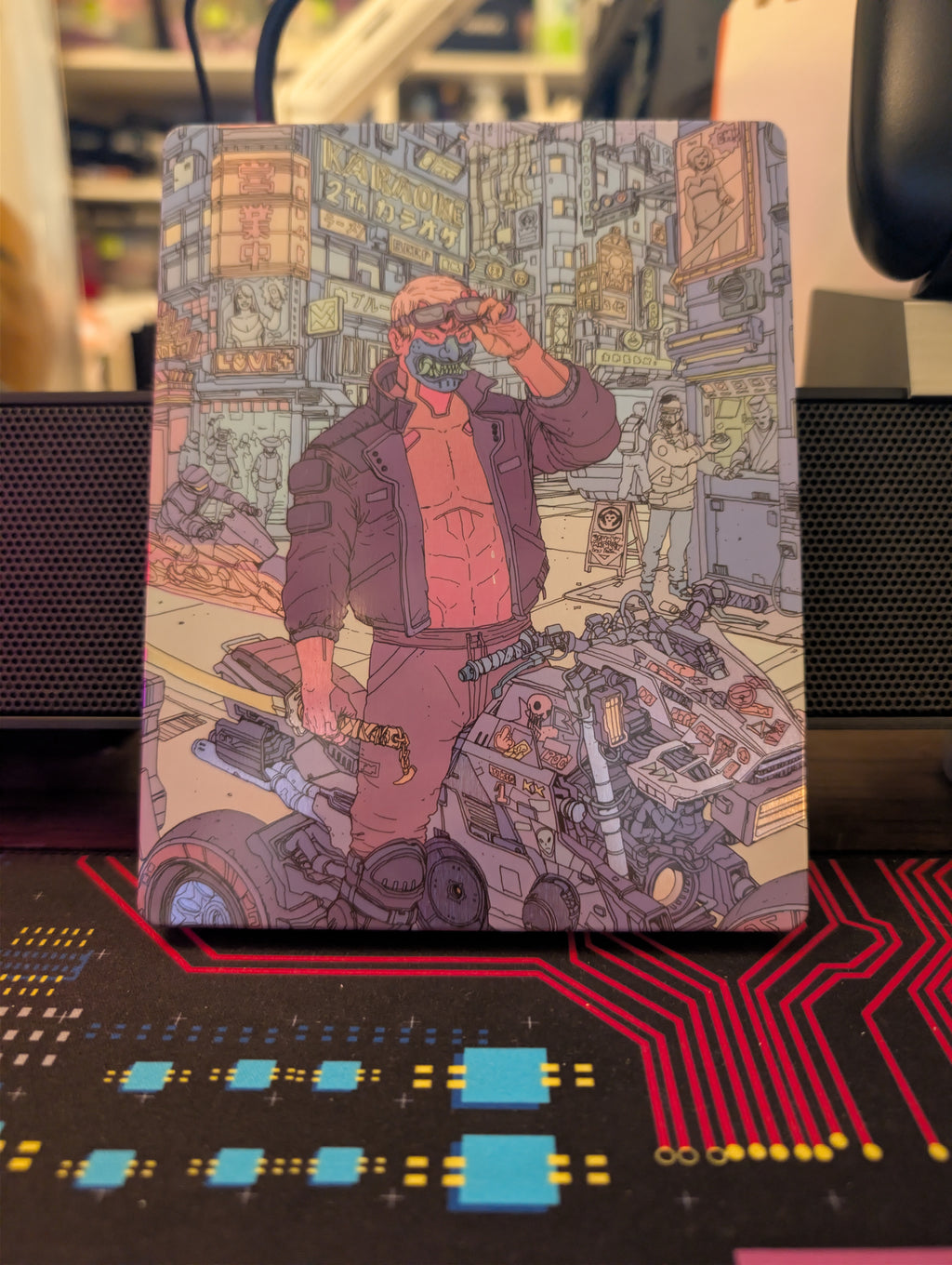 Cyberpunk 2077 (Comes with steelbook, post cards, and stickers) - Xbox One - PAL - CIB