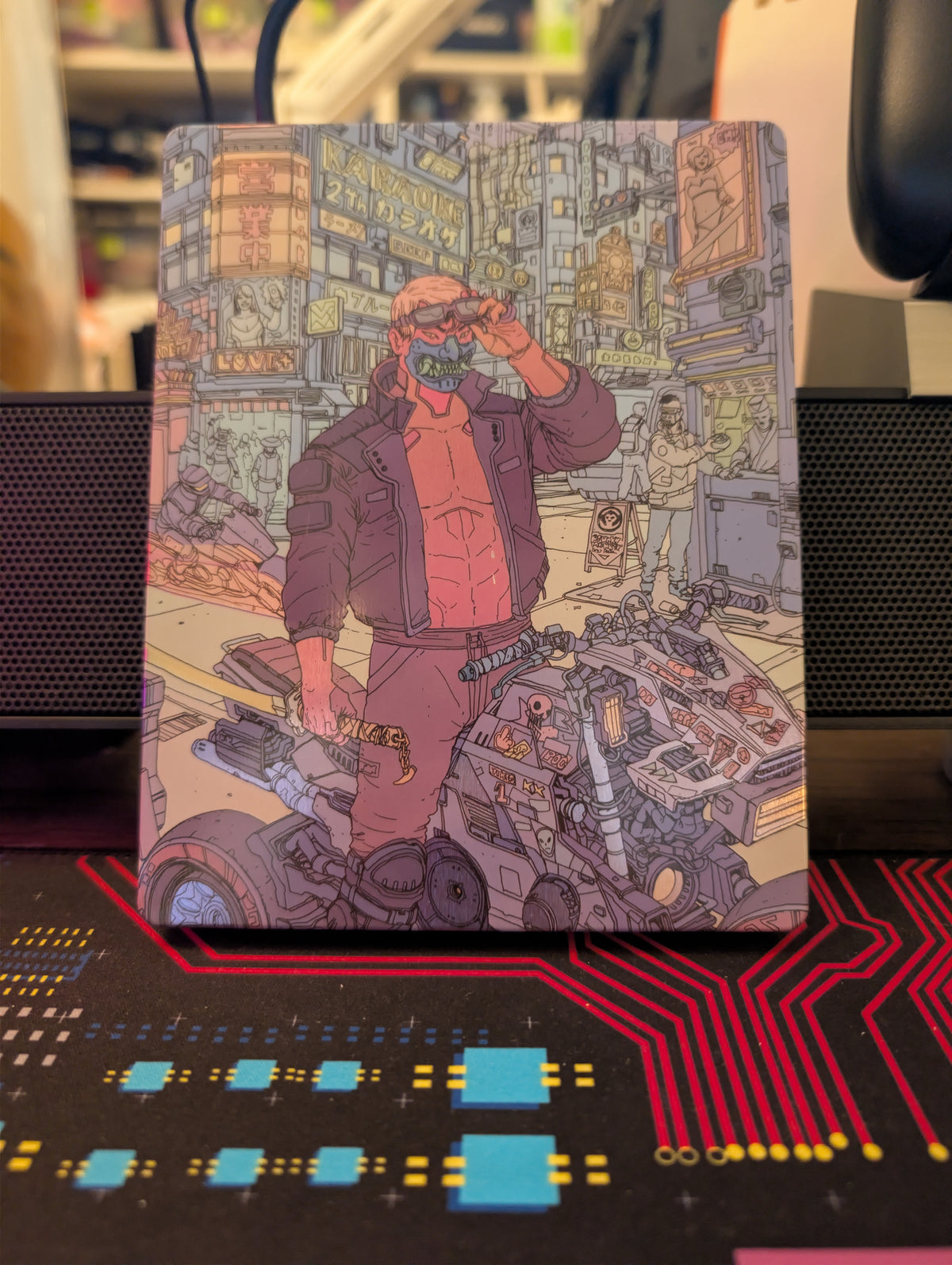 Cyberpunk 2077 (Comes with steelbook, post cards, and stickers) - Xbox One - PAL - CIB
