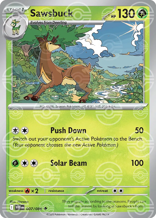 Sawsbuck (Poke Ball Pattern)