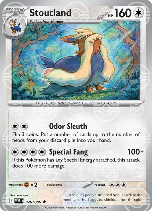 Stoutland (Poke Ball Pattern)
