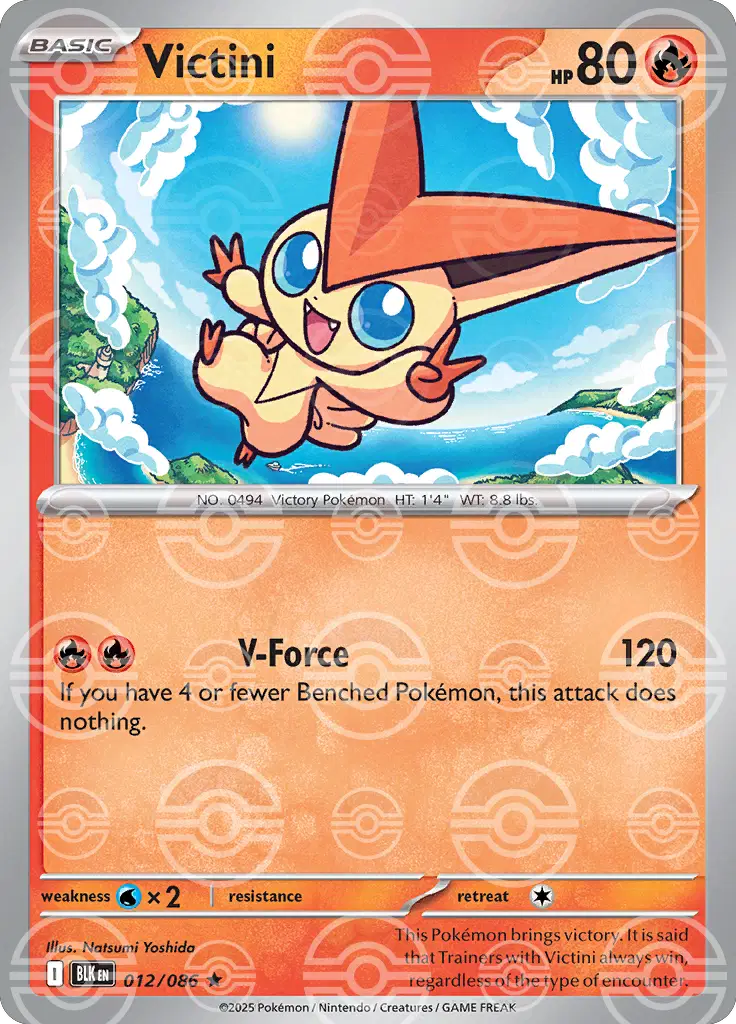 Victini (Poke Ball Pattern)