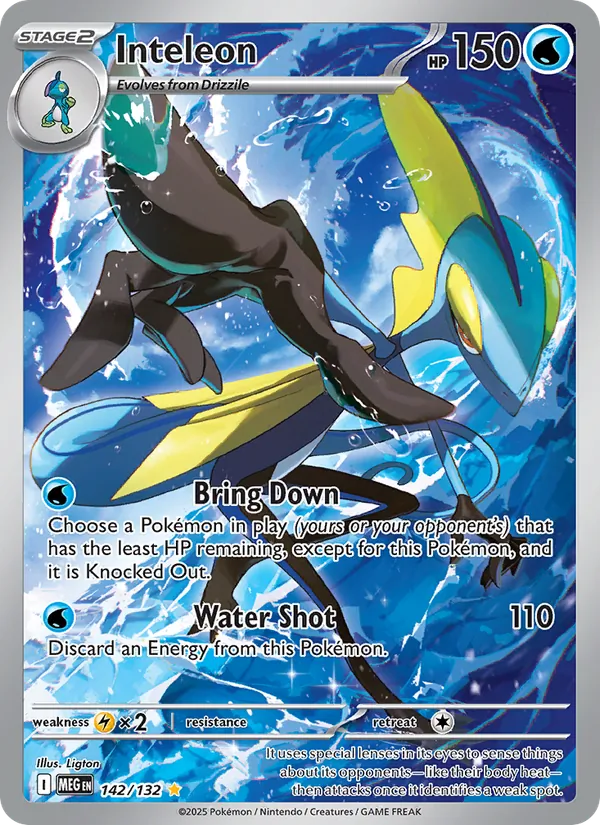 Inteleon - Mega Evolution #142/132