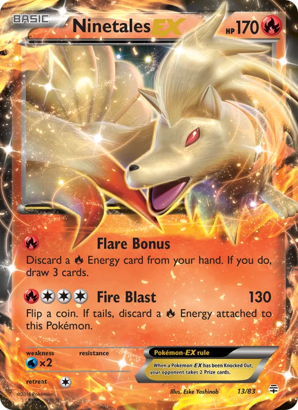 Ninetales EX - Generations #13/83