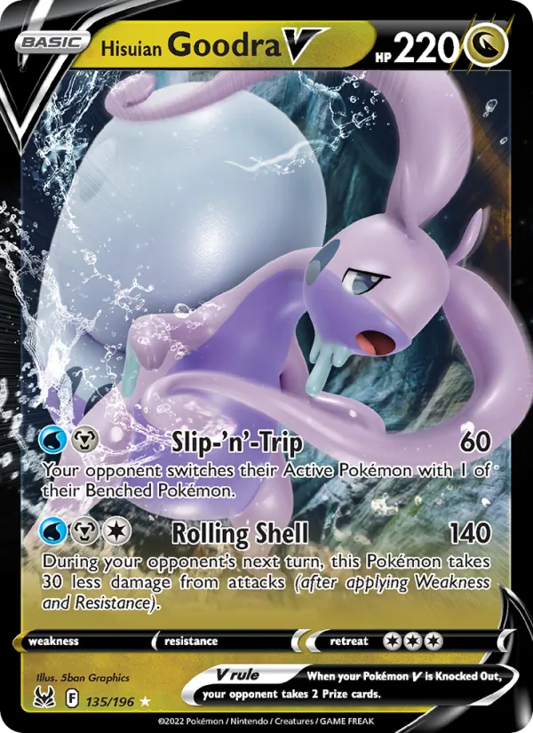 Hisuian Goodra V - Lost Origin #135/196