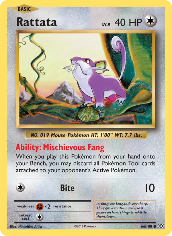 Rattata - Evolutions #66/108