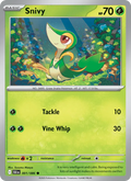 Snivy - Black Bolt #001/86