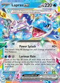 Lapras ex - Stellar Crown #032/142