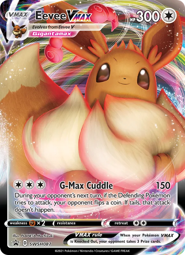 Eevee VMAX - SWSH Black Star Promos #SWSH087/307