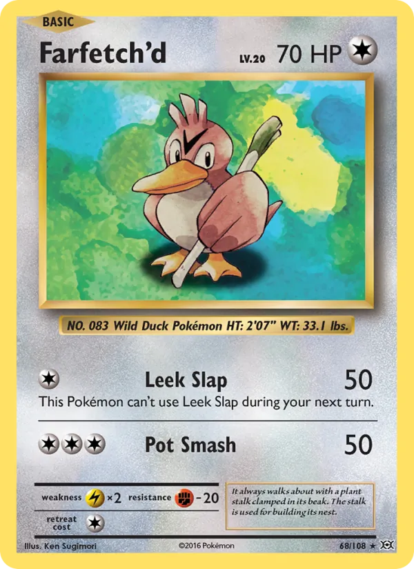 Farfetch'd - Evolutions #68/108