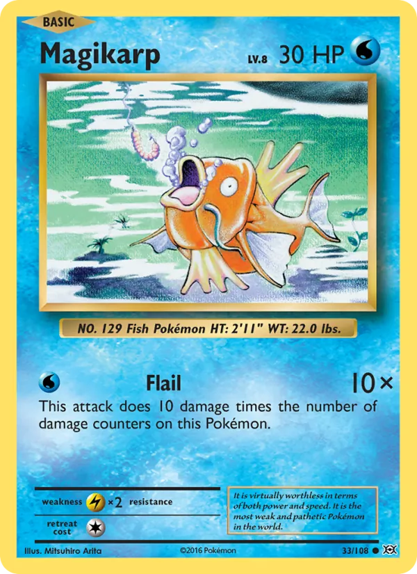 Magikarp - Evolutions #33/108
