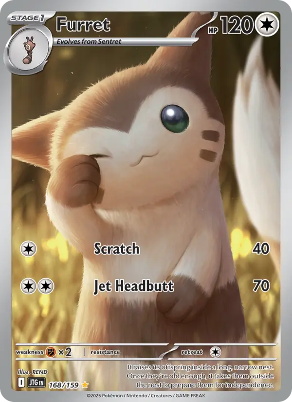 Furret - Journey Together #168/159