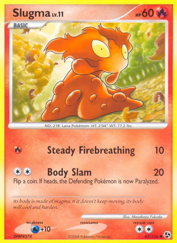 Slugma - Great Encounters #83/106