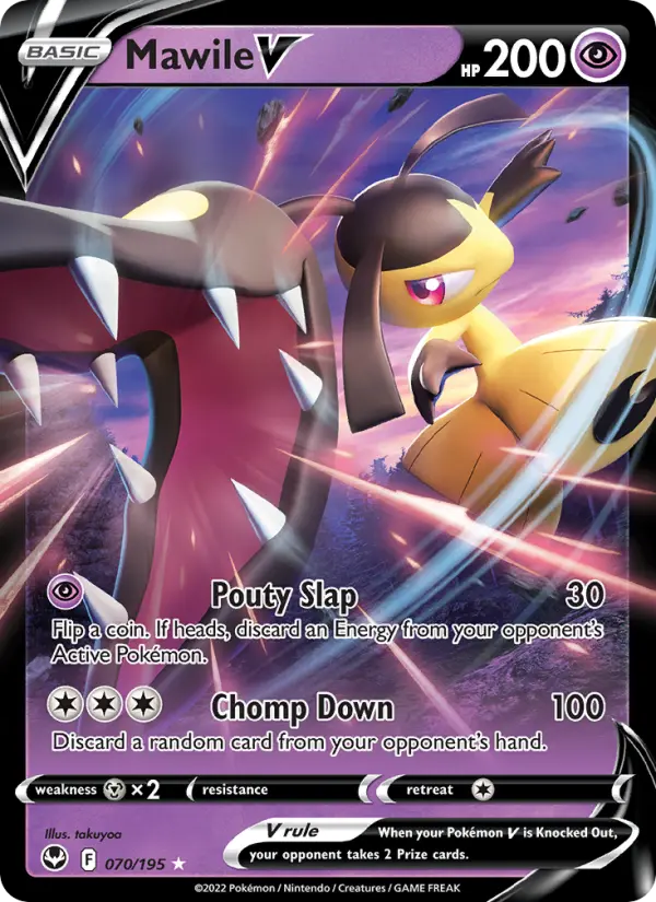 Mawile V - Silver Tempest #070/195