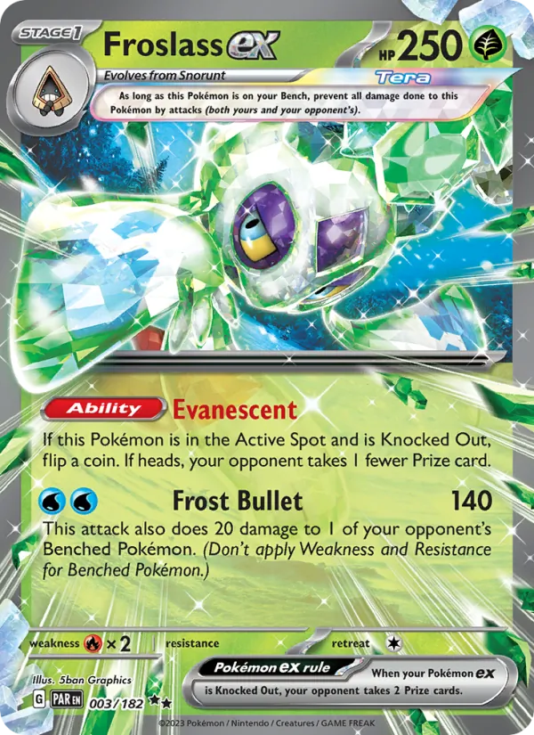 Froslass ex - Paradox Rift #003/182