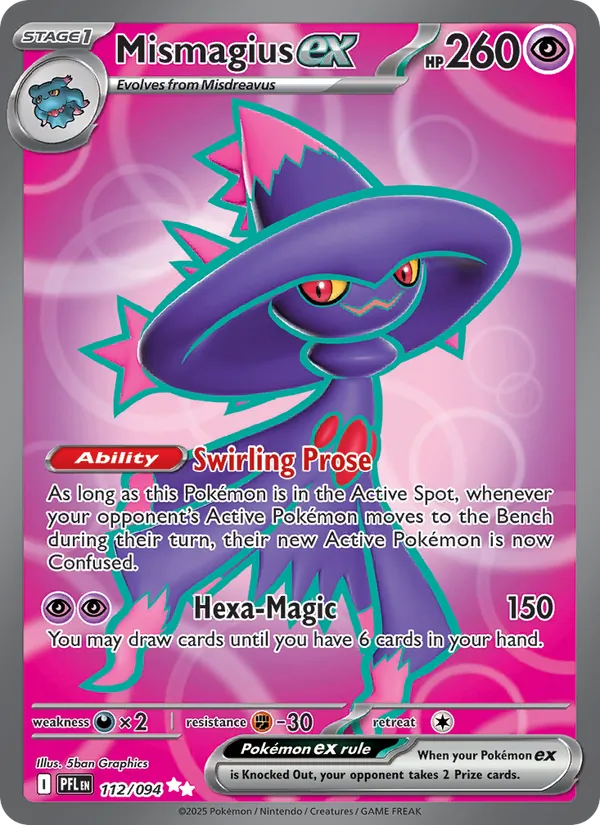 Mismagius ex - Phantasmal Flames #112/94