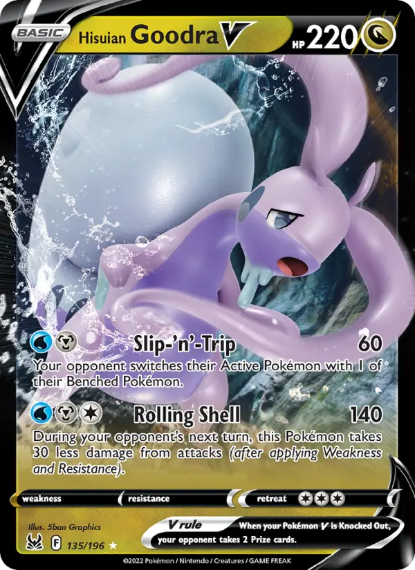 Hisuian Goodra V - Lost Origin #135/196