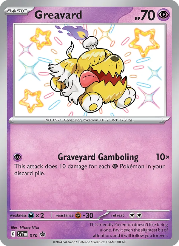 Greavard - SVP Black Star Promos #070/225