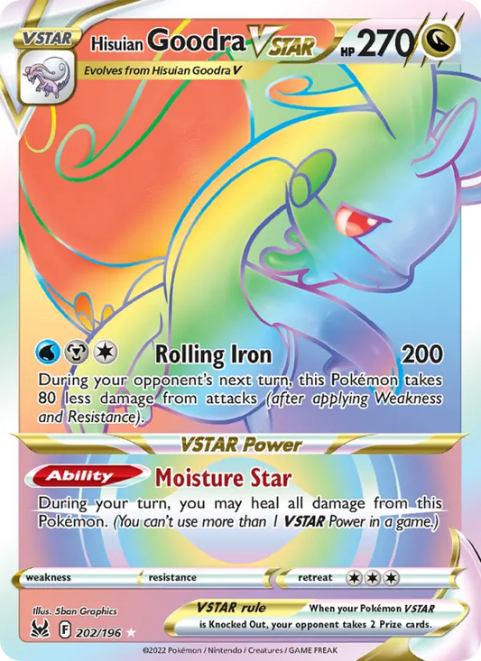 Hisuian Goodra VSTAR - Lost Origin #202/196