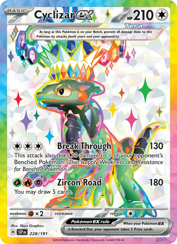 Cyclizar ex - Surging Sparks #228/191