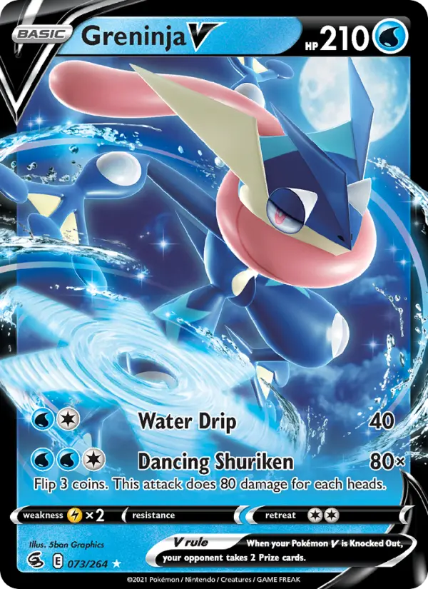 Greninja V - Fusion Strike #73/264