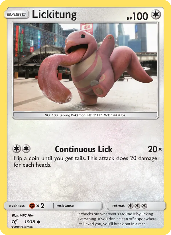 Lickitung - Detective Pikachu #16/18