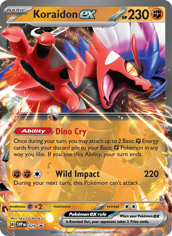 Koraidon ex - SVP Black Star Promos #029/225