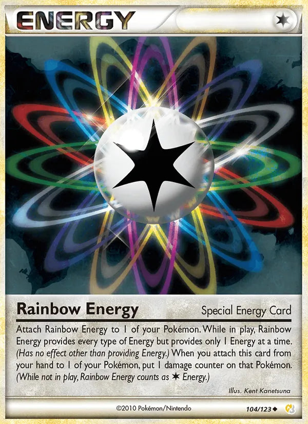 Rainbow Energy - HeartGold SoulSilver #104/123