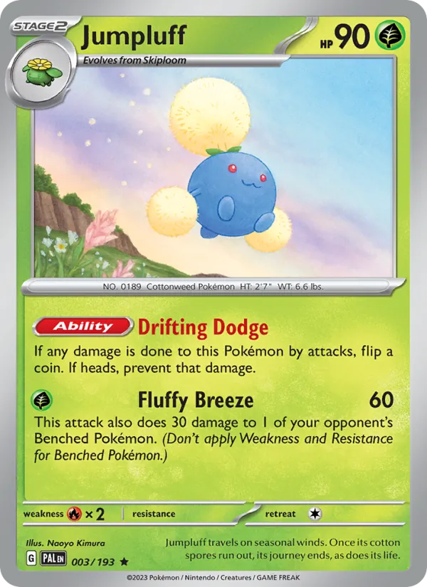 Jumpluff - Paldea Evolved #003/193