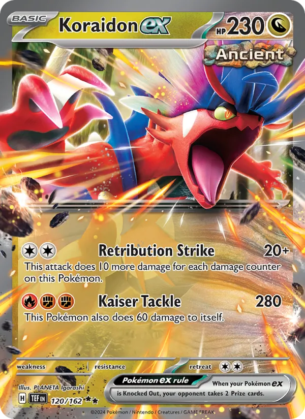 Koraidon ex - Temporal Forces #120/162