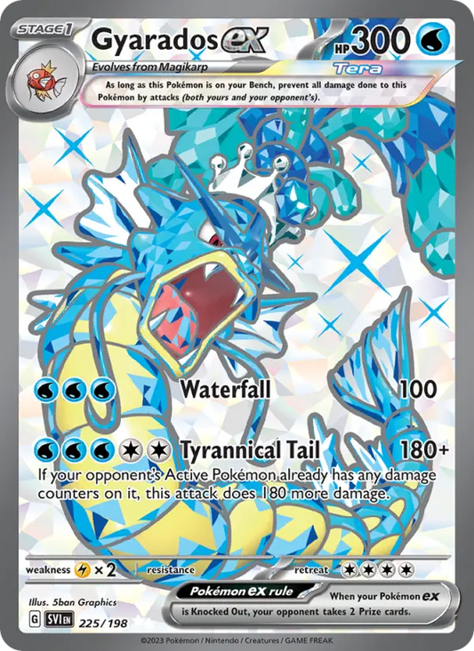 Gyarados ex - Scarlet & Violet #225/198