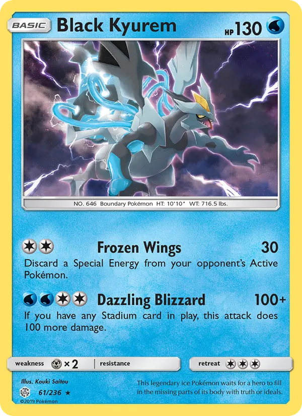 Black Kyurem - Cosmic Eclipse #61/236