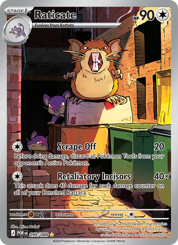 Raticate - Perfect Order #099/88