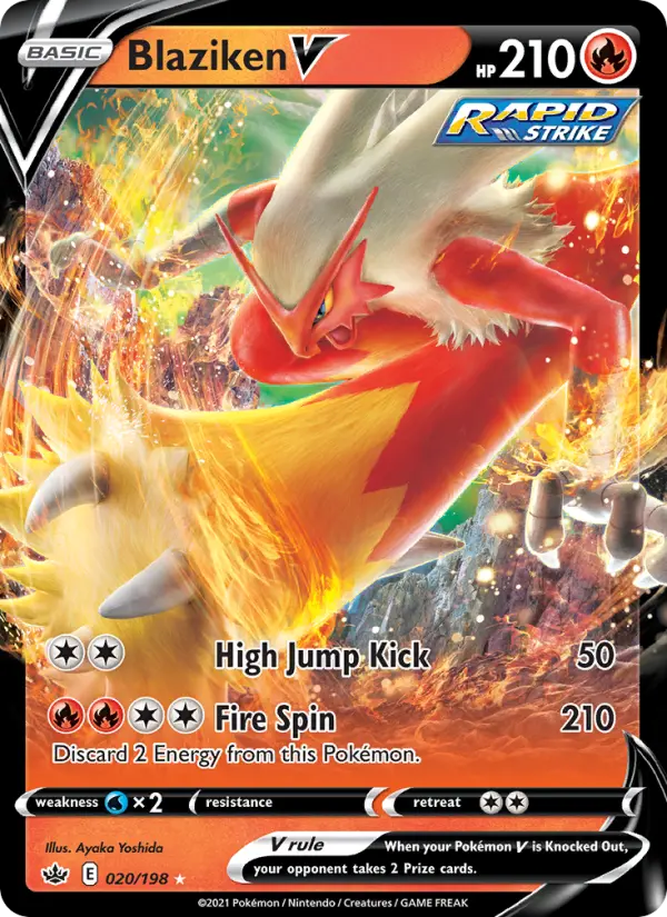 Blaziken V - Chilling Reign #20/198