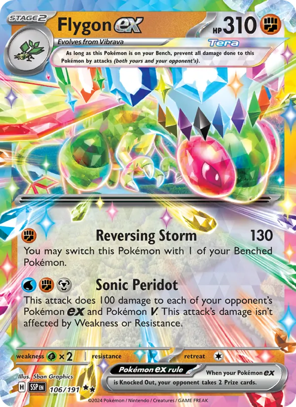 Flygon ex - Surging Sparks #106/191