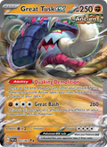 Great Tusk ex - Paldean Fates #053/91