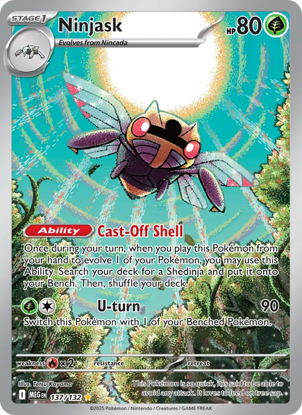 Ninjask - Mega Evolution #137/132