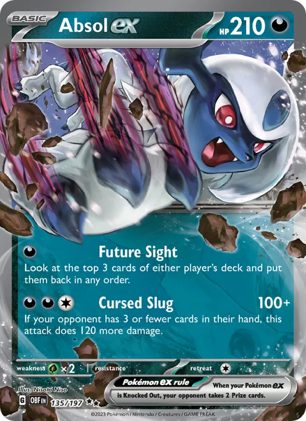 Absol ex - Obsidian Flames #135/197