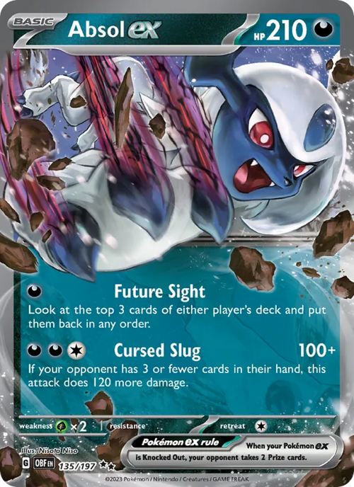 Absol ex - Obsidian Flames #135/197